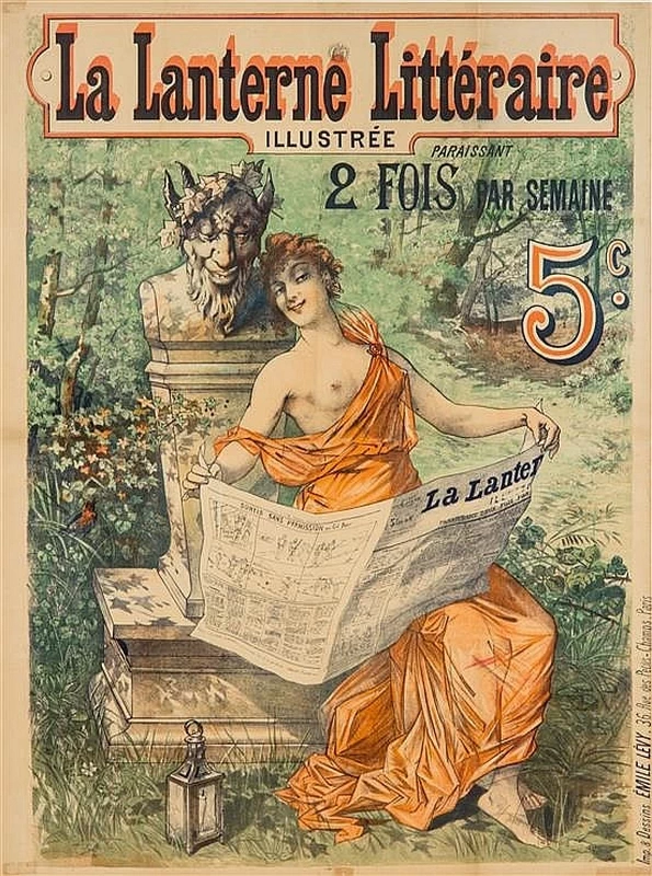 La Lanterne Litteraire Illustre, 1892